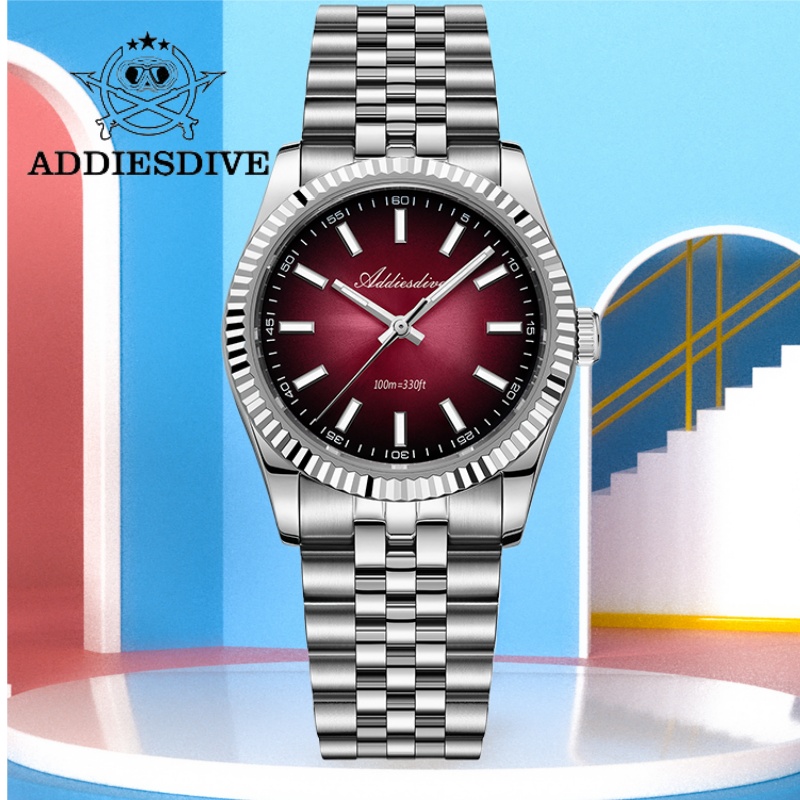 Stainless Bracelet Diver - Reloj ADDIESDIVE de 36mm para hombre,