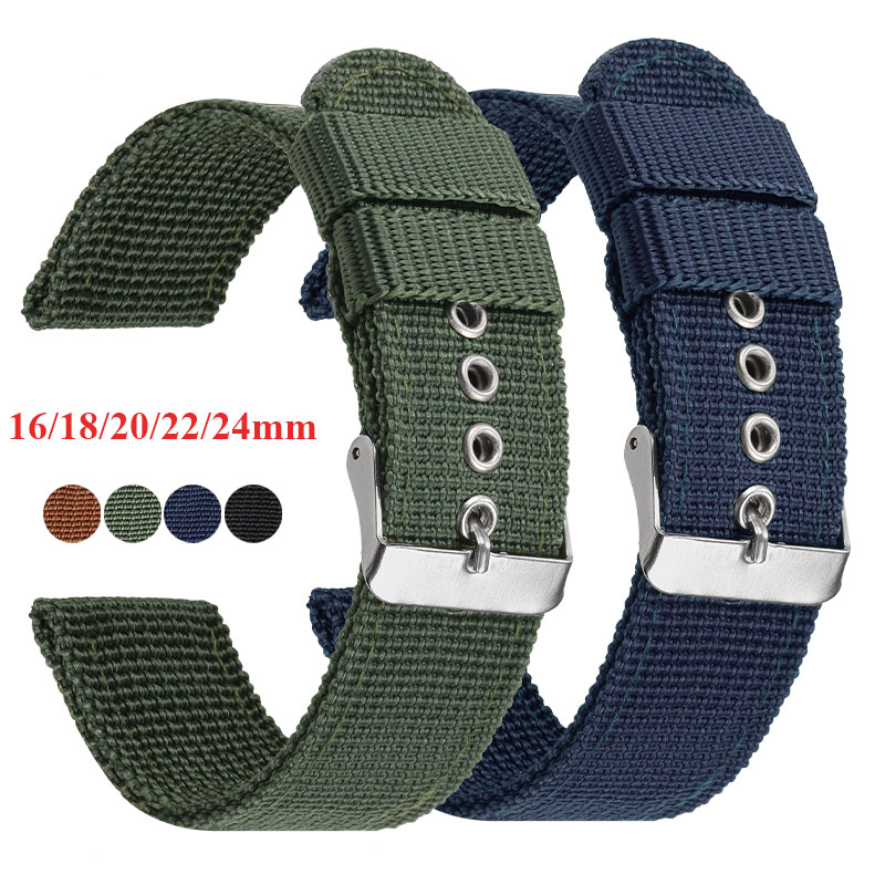 Nato Strap Nylon - Correa de nailon para reloj, correa