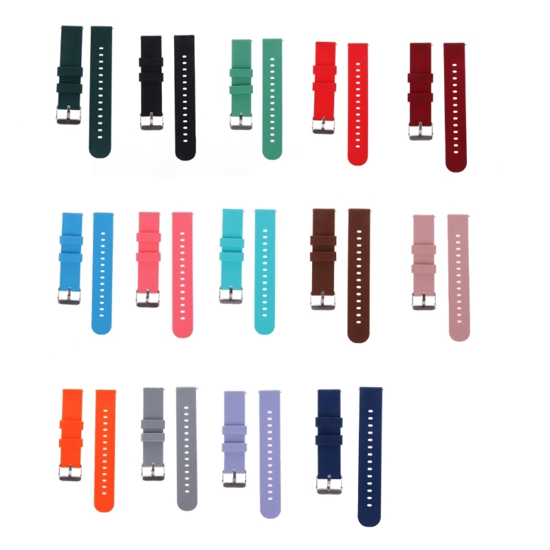 Silicone Watch Band 22Mm - Correa de silicona de 20/22mm para