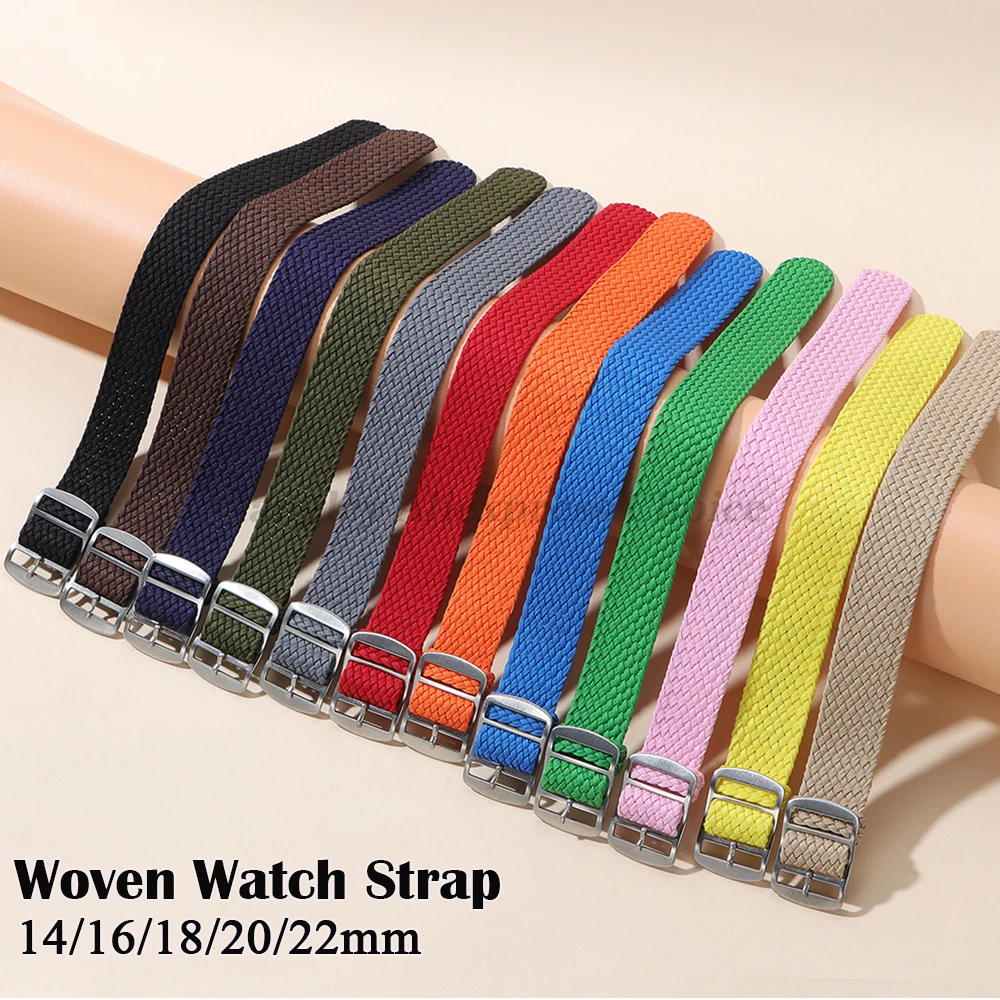 Perlon Strap Woven - Correa de reloj de nailon tejido