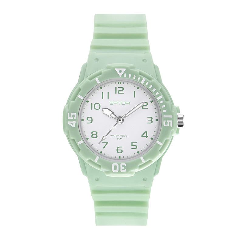 Silicone Band Women - Reloj UTHAI para mujer, moda deportiva,