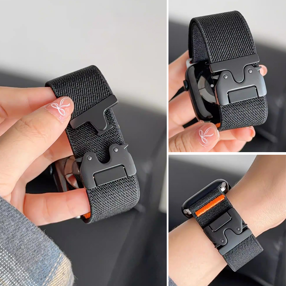 Parachute Strap Elastic - Correas de paracaídas para Apple Watch