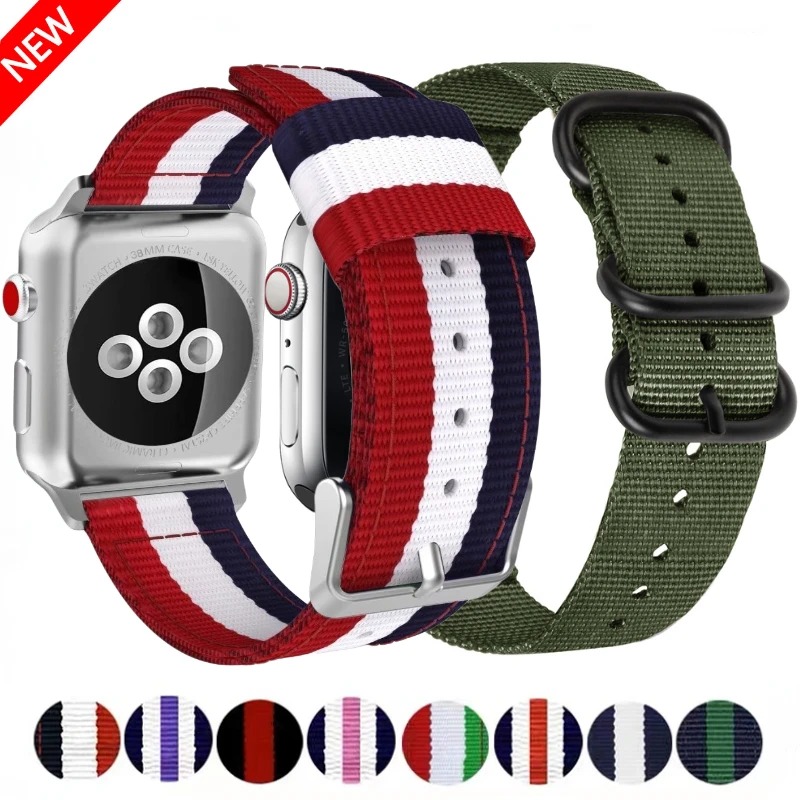 Canvas Strap Watch - Correa de lona de nailon para
