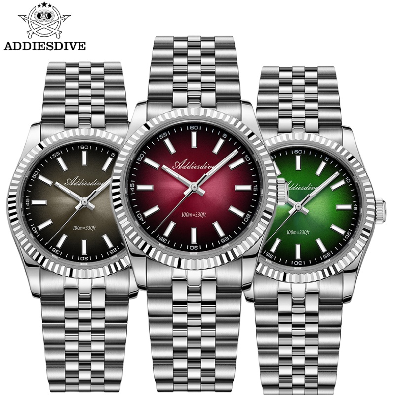 Reloj ADDIESDIVE de 36mm para  - Stainless Bracelet Diver reseña y precio