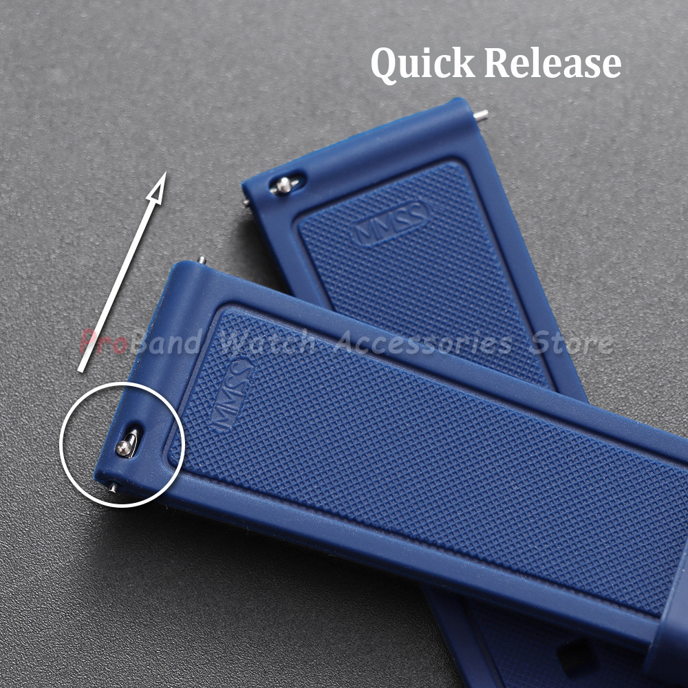 Correa de reloj de goma de alt - Silicone Watch Band 22Mm reseña y precio