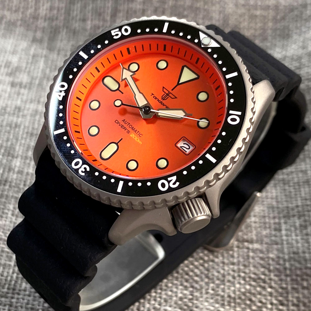 Reloj Tandorio para Hombre de  - Rubber Strap Diver reseña y precio