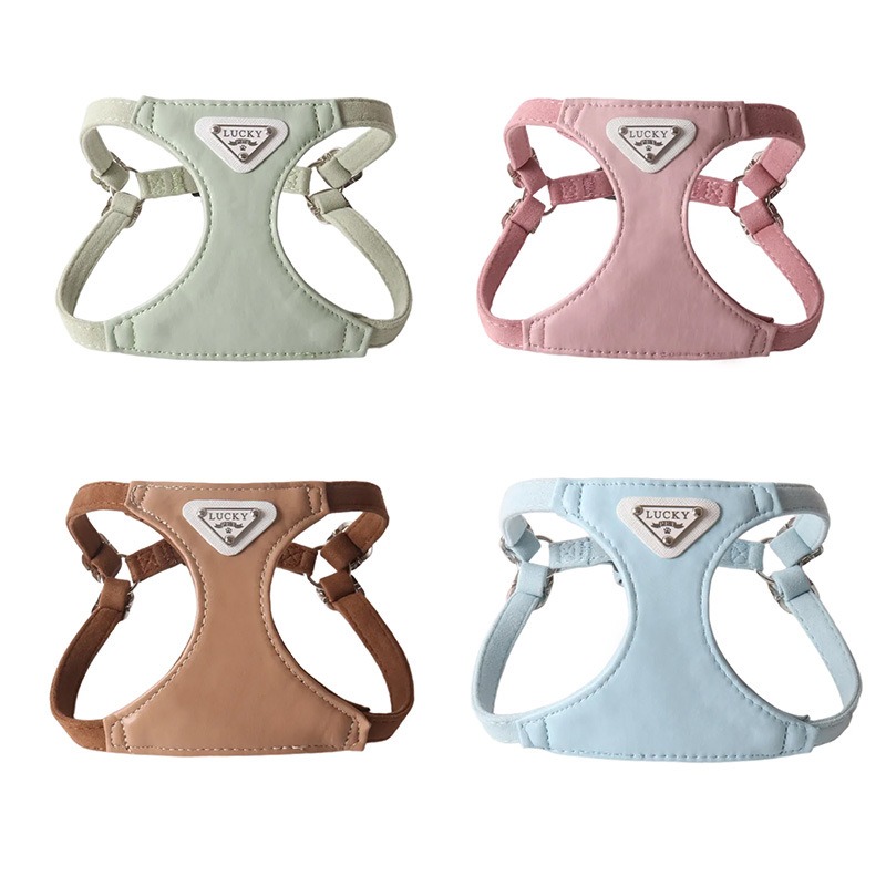 Arnés de pecho Macaron, estilo - Leather Strap Quick Release reseña y precio