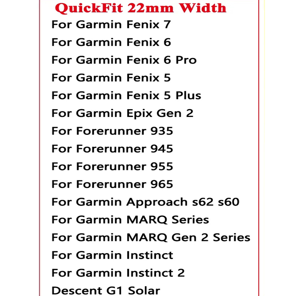 Para Garmin Forerunner 945/935 - Silicone Watch Band 22Mm reseña y precio