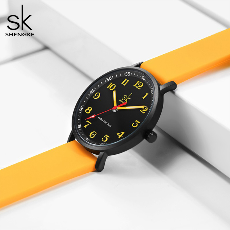 SHENGKE, relojes con correa de - Silicone Band Women reseña y precio