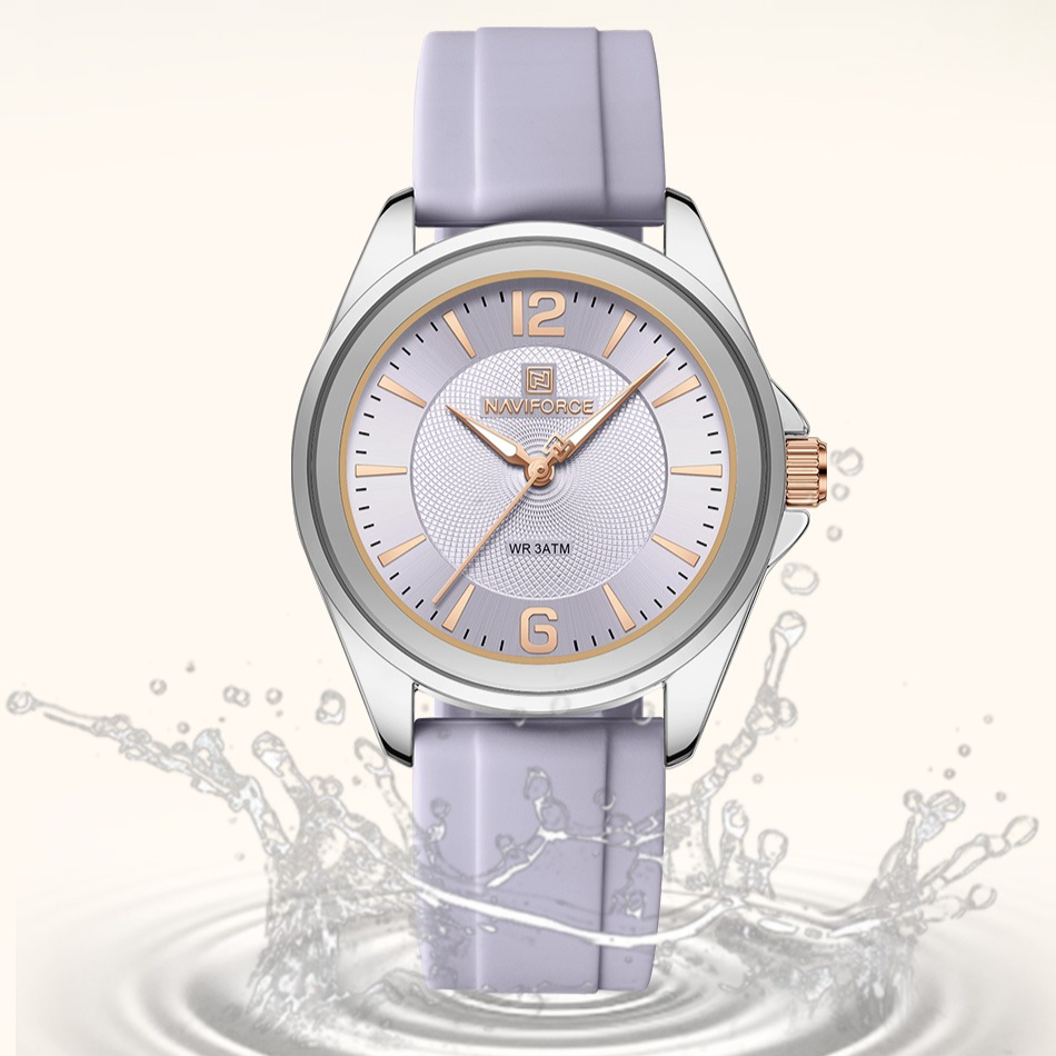 Relojes NAVIFORCE de nuevo est - Silicone Band Women reseña y precio