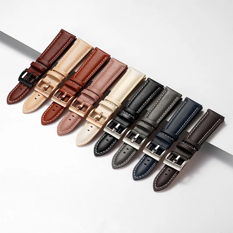 Correa de reloj de cuero genui - Suede Strap Watch reseña y precio