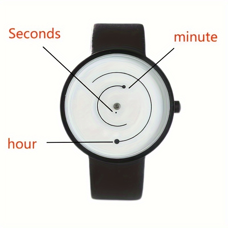 Reloj Creativo de Moda para Ho - Leather Watch Band Men reseña y precio