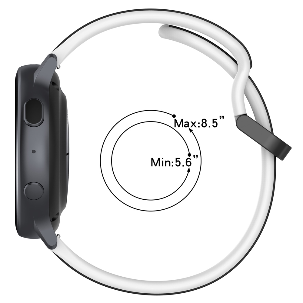 Correa de goma para reloj inte - Silicone Watch Band 22Mm reseña y precio