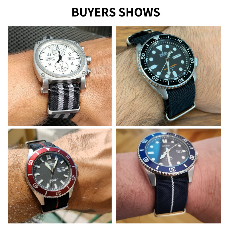 Correa de reloj del ejército f - Suede Strap Watch reseña y precio