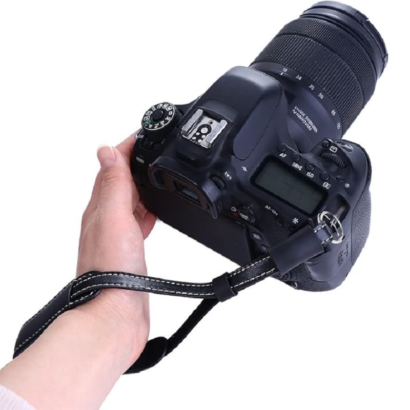 Correa de muñeca para cámara d - Leather Strap Quick Release reseña y precio