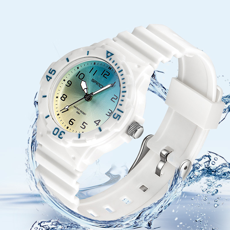 Reloj UTHAI para mujer, moda d - Silicone Band Women reseña y precio