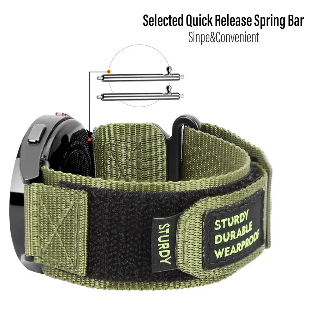 Correa de nailon de ajuste ráp - Nato Strap Nylon reseña y precio