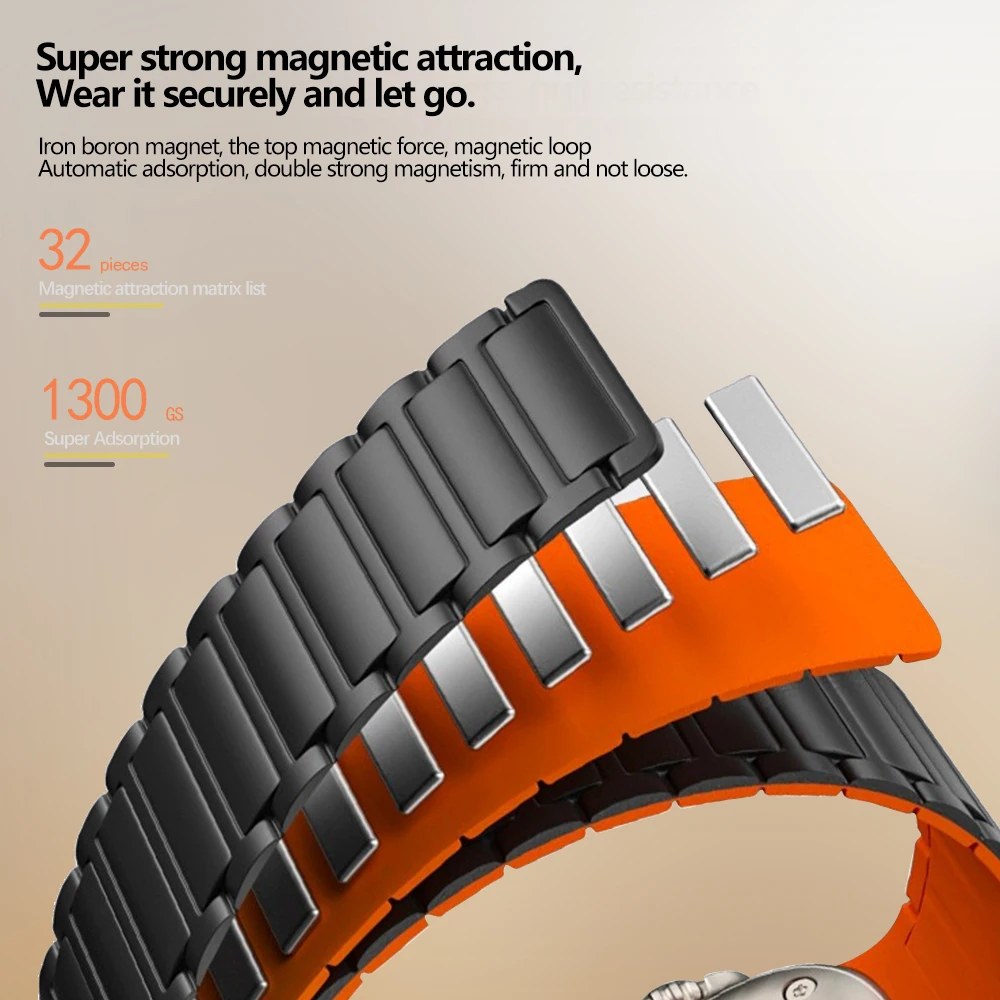Correa deportiva magnética par - Milanese Loop Magnetic reseña y precio