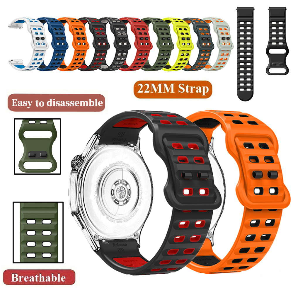 Correa de silicona de 22mm par - Mesh Strap Metal reseña y precio