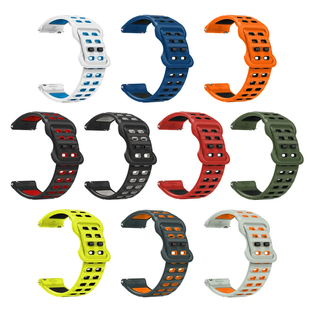 Correa de silicona de 22mm par - Mesh Strap Metal reseña y precio