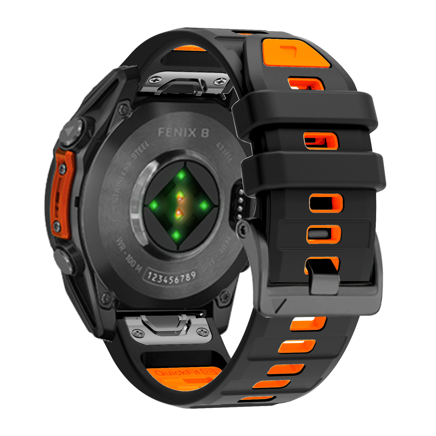 Correa de silicona QuickFit de - Silicone Watch Band 22Mm reseña y precio