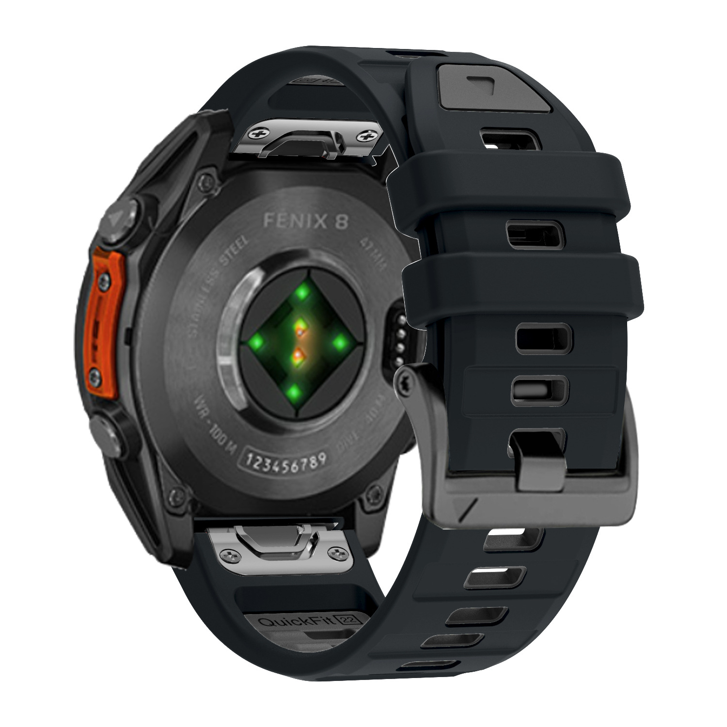 Correa de silicona QuickFit de - Silicone Watch Band 22Mm reseña y precio