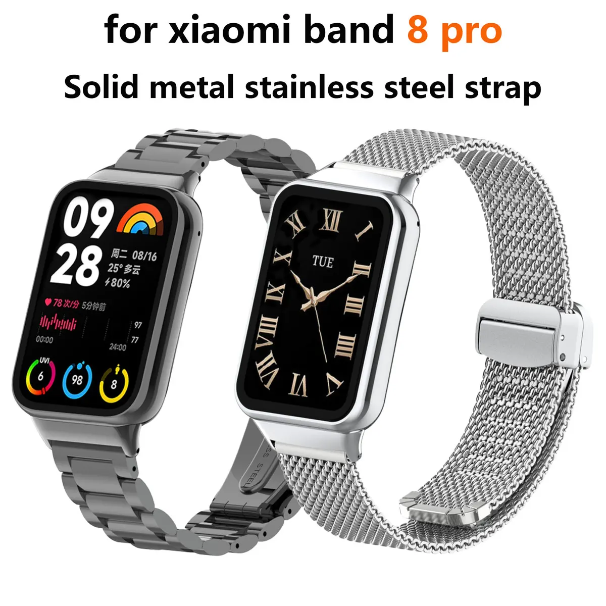 Adecuado para correa Xiaomi ba - Mesh Strap Metal reseña y precio