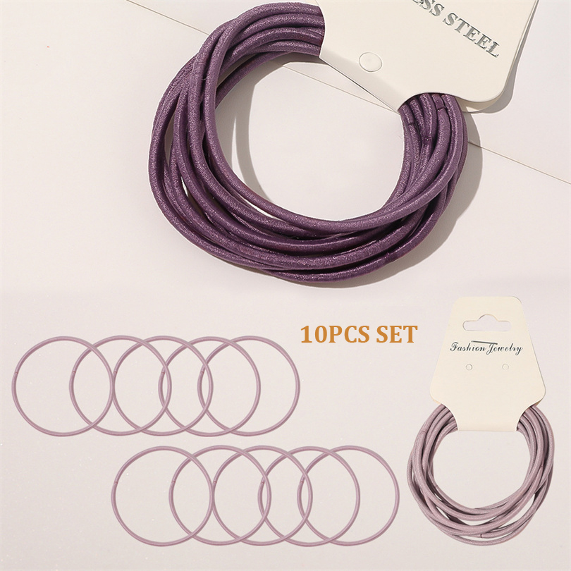 10 Uds. De cintas elásticas se - Silicone Band Women reseña y precio