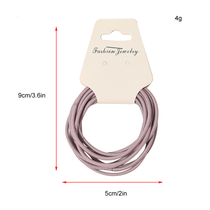 10 Uds. De cintas elásticas se - Silicone Band Women reseña y precio