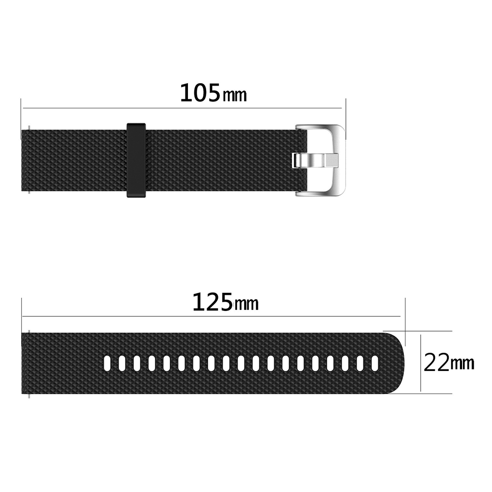Correa de reloj de 22mm para S - Silicone Watch Band 22Mm reseña y precio