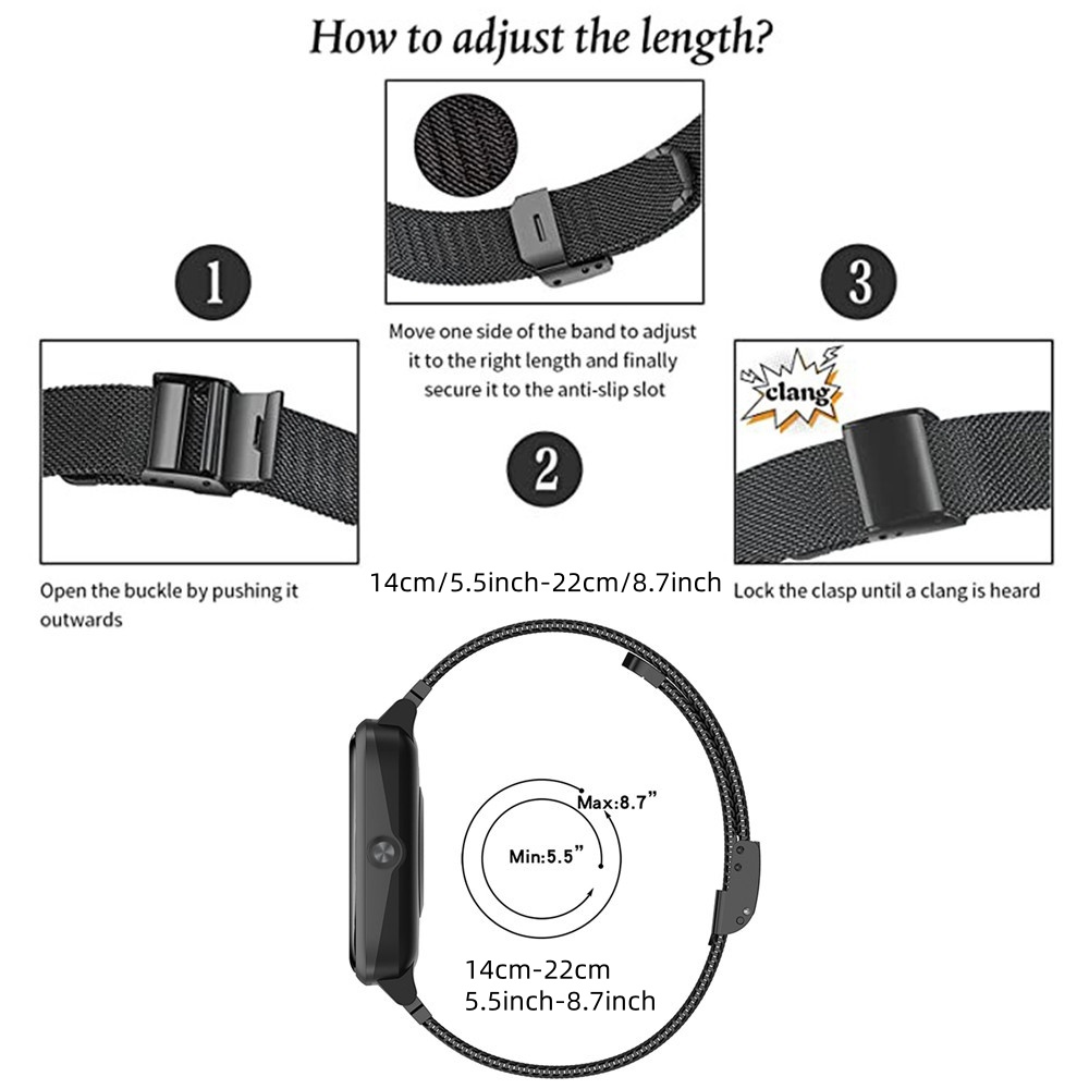 Bandas de metal para CMF Watch - Mesh Strap Metal reseña y precio