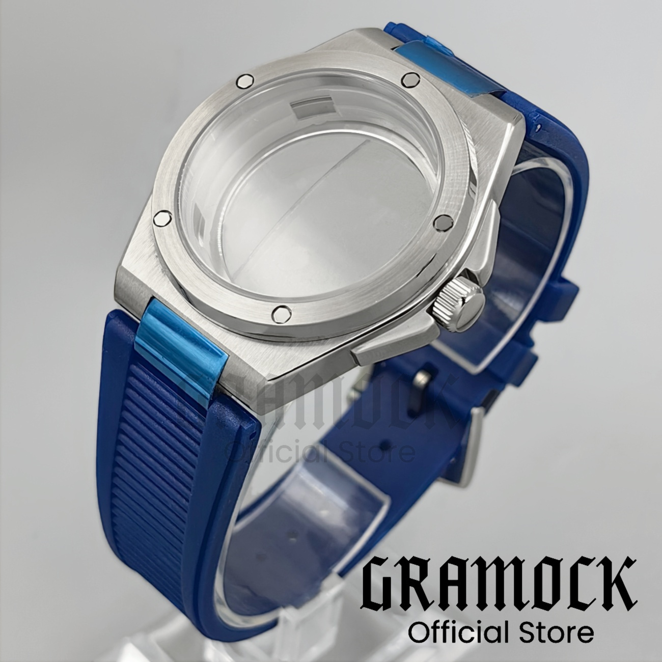 Caja de reloj para hombre de l - Rubber Strap Diver reseña y precio