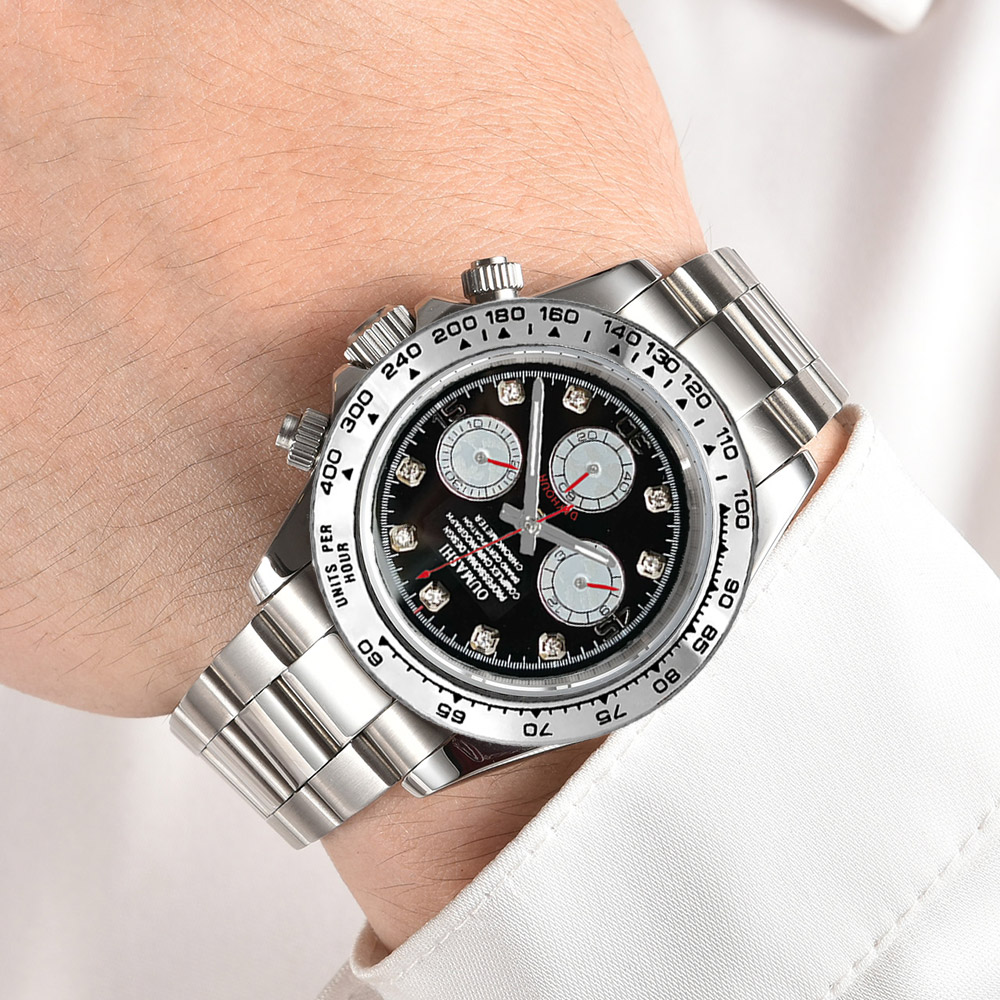 Reloj de lujo VK63 de 39mm, cr - Stainless Bracelet Diver reseña y precio