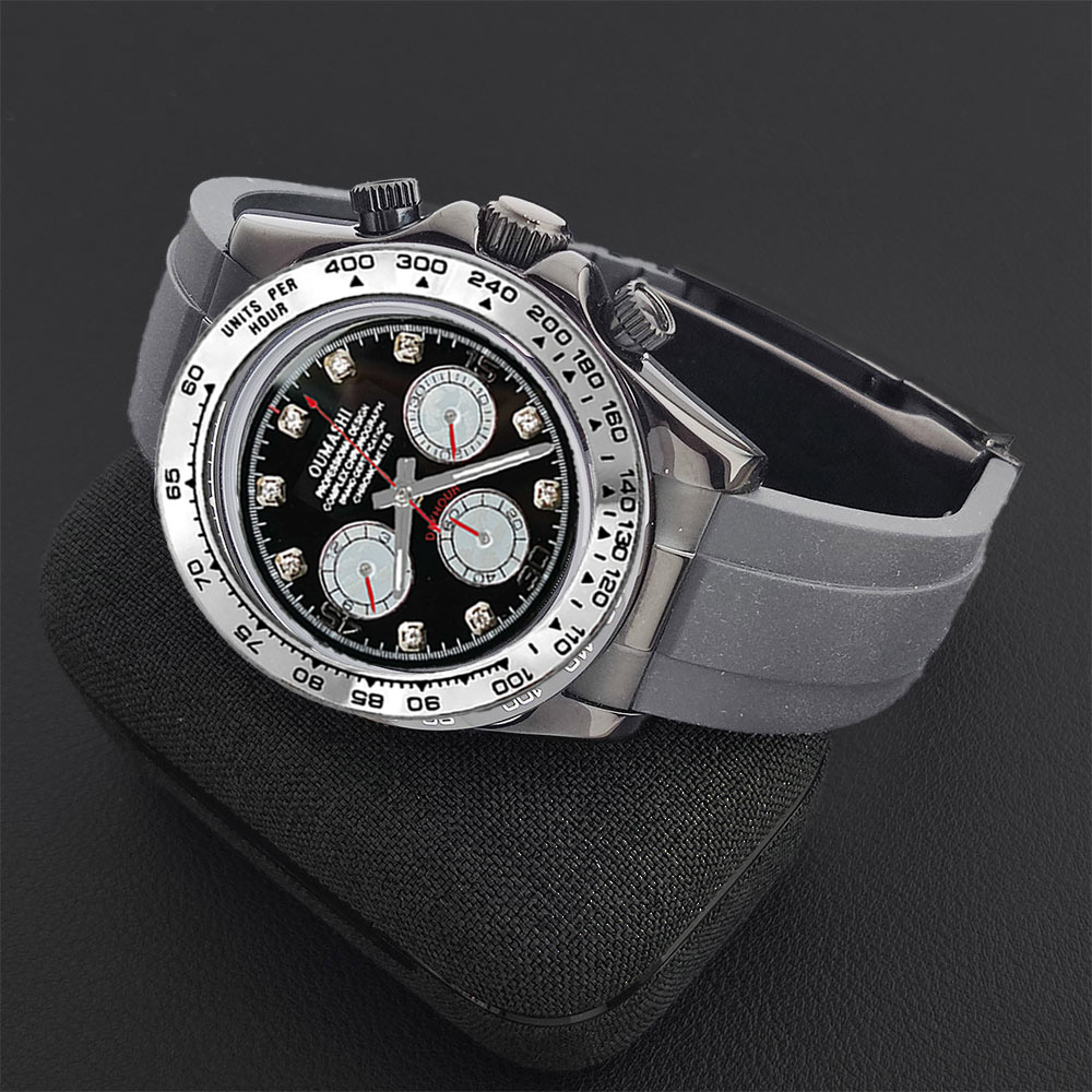 Reloj de lujo VK63 de 39mm, cr - Stainless Bracelet Diver reseña y precio