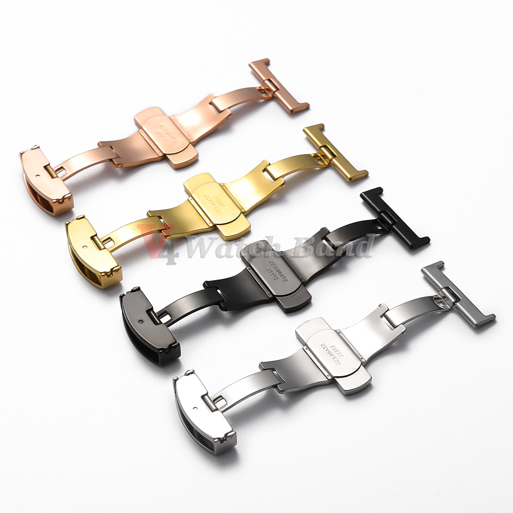 Correa de Acero Inoxidable con - Butterfly Clasp Deployant reseña y precio