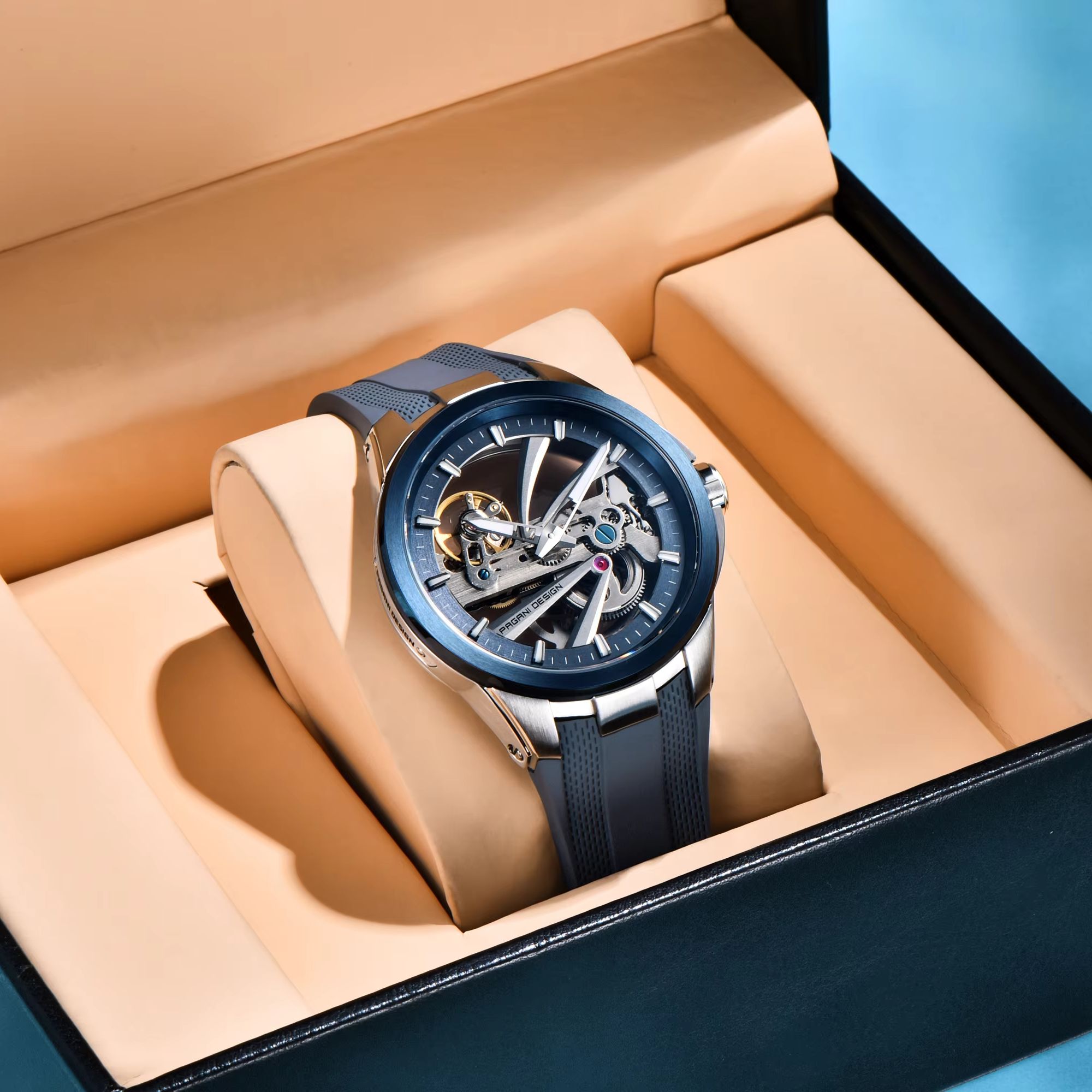 Reloj Mecánico Moderno para Ho - Rubber Strap Diver reseña y precio